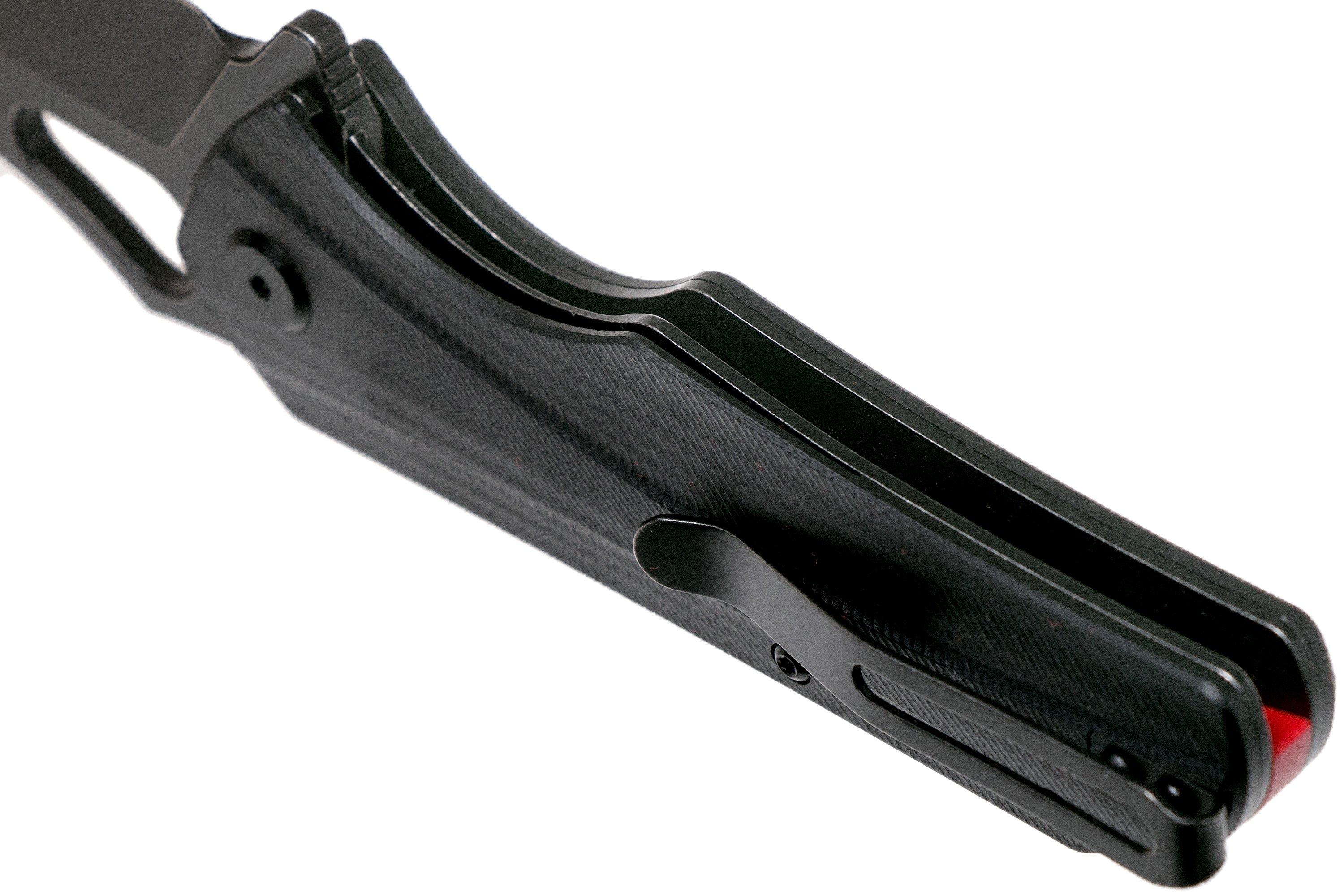 Bestech Operator BG36B Black G10, Blackwashed pocket knife ...