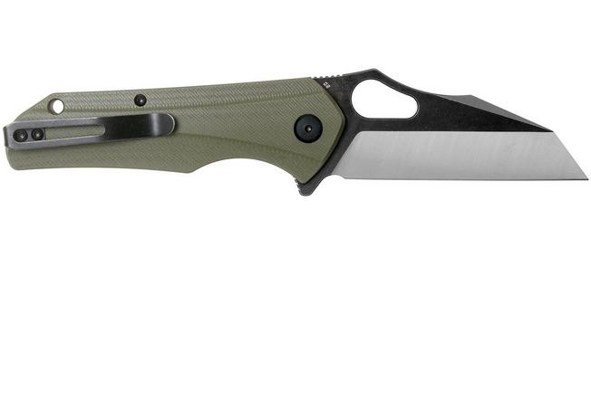 Bestech Operator BG36C Green G10, Two Tone Black pocket knife