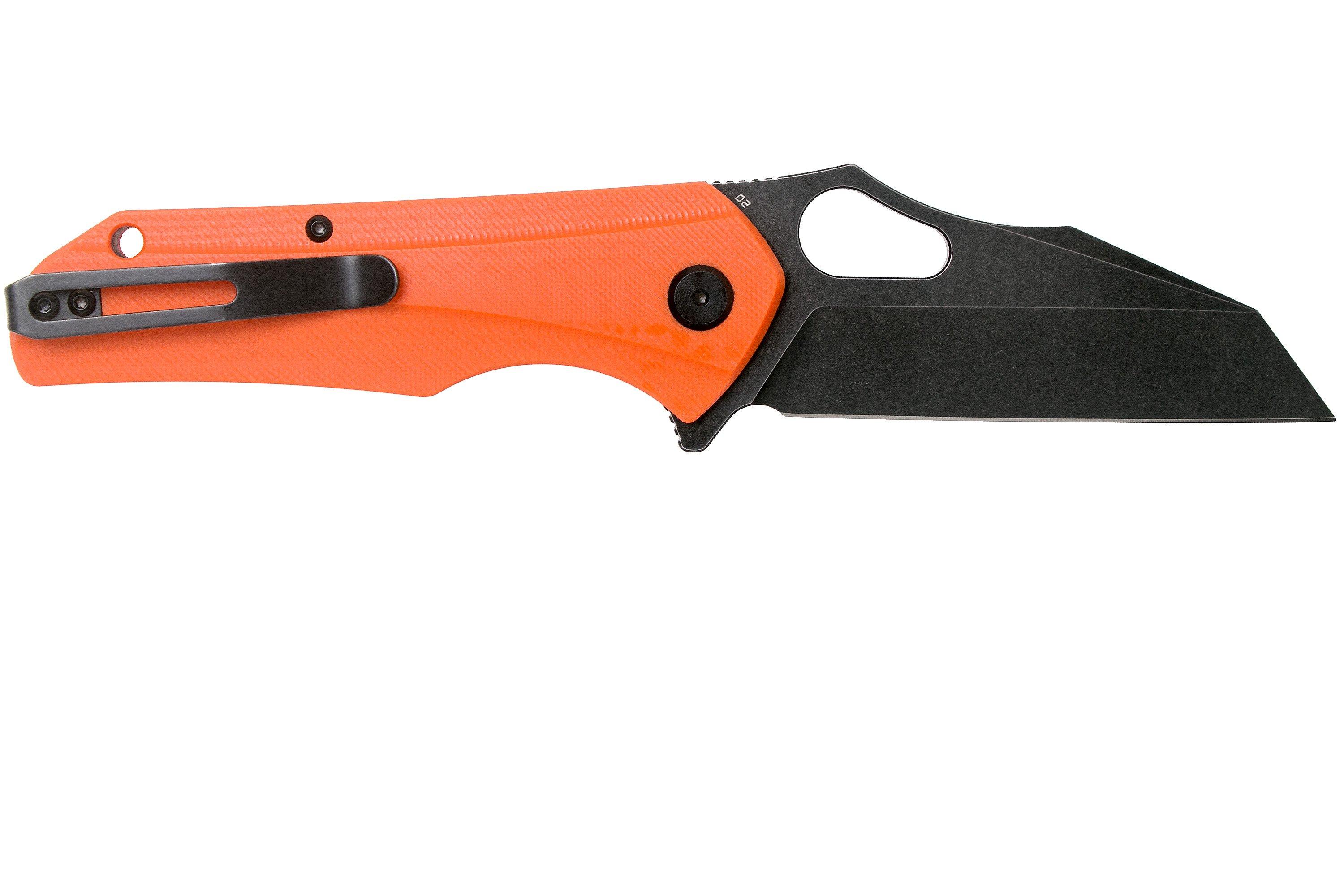 Bestech Operator BG36E Orange G10, Blackwashed pocket knife ...
