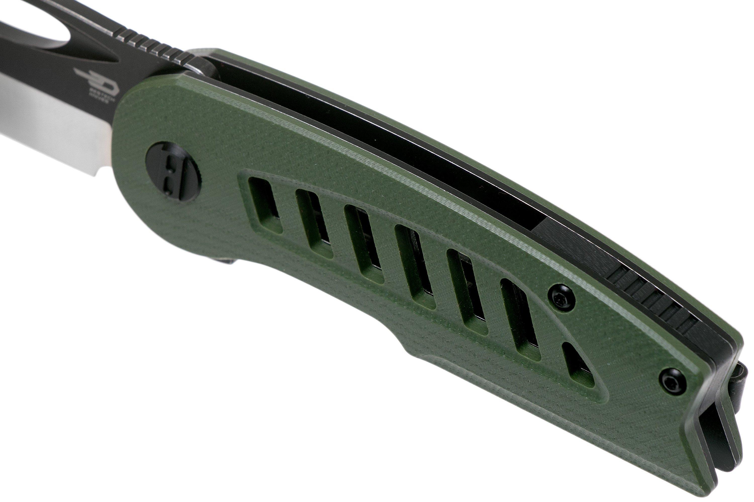 Bestech Explorer BG37B Green G10, Two Tone pocket knife ...