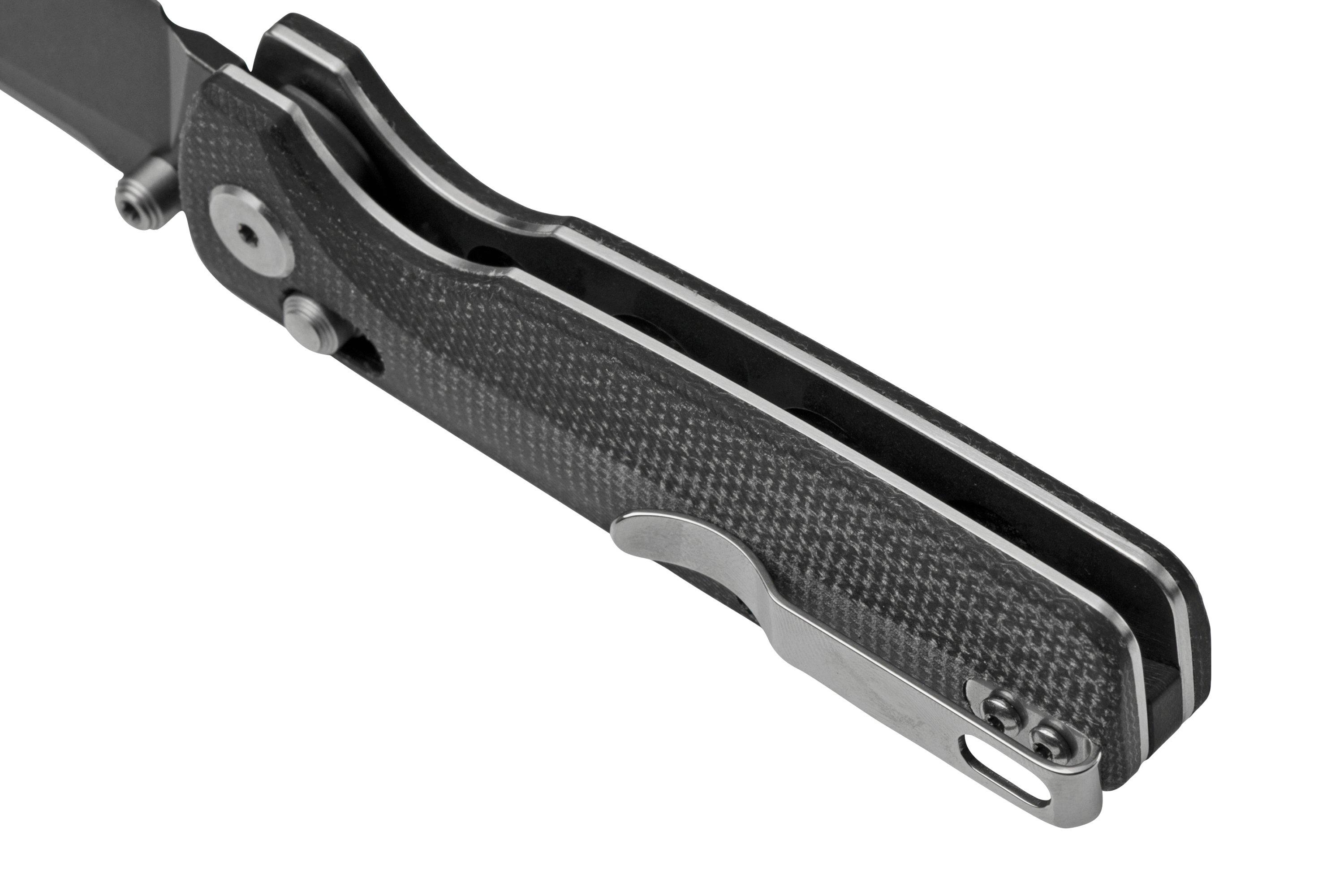 Bestech Slasher BG43A-2 Black Micarta, pocket knife | Advantageously ...
