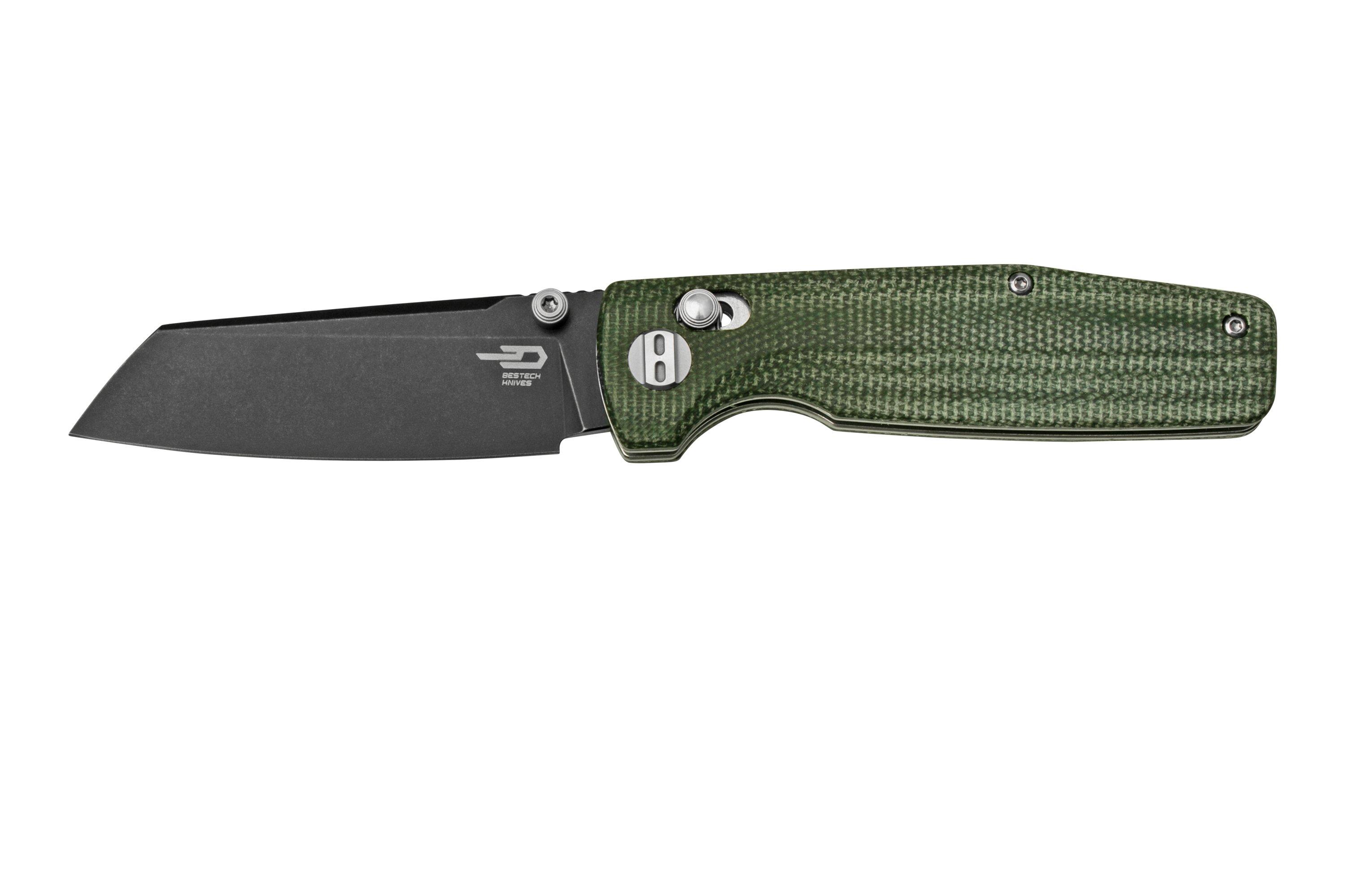 Bestech Slasher BG43B-2 Grünes Micarta Taschenmesser | Günstiger ...