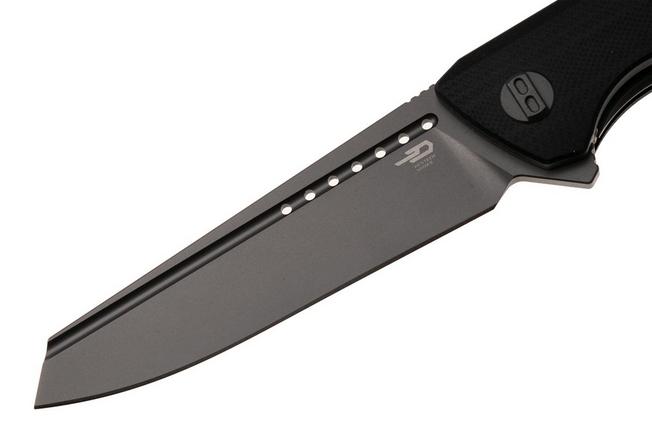 Afbeelding voor Bestech Slyther BG51A-2 Grey PVD 14C28N, Grey G10, zakmes