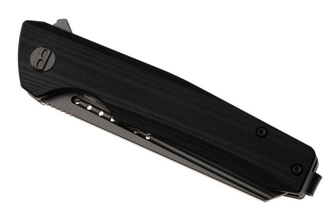 Afbeelding voor Bestech Slyther BG51A-2 Grey PVD 14C28N, Grey G10, zakmes