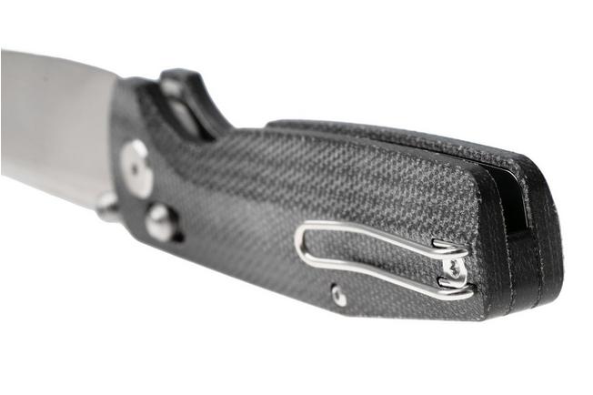 Afbeelding voor Bestech Slasher BG56A-1 Stonewash D2, Black Micarta, zakmes