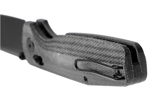 Afbeelding voor Bestech Slasher BG56A-2 Blackwash D2, Black Micarta, zakmes