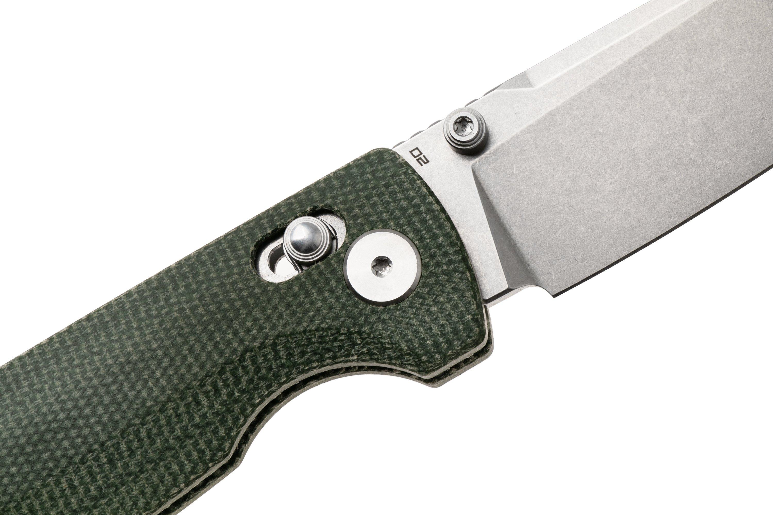 Bestech Slasher BG56B-1 Stonewash D2, Green Micarta, Taschenmesser ...