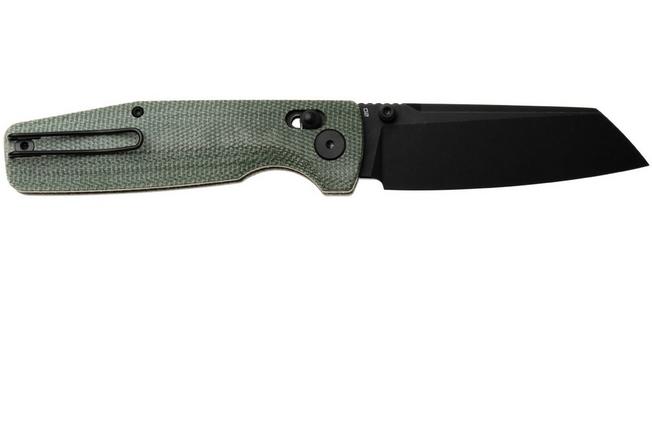 Afbeelding voor Bestech Slasher BG56B-2 Blackwash D2, Green Micarta, zakmes