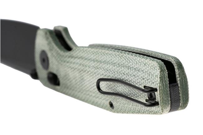 Afbeelding voor Bestech Slasher BG56B-2 Blackwash D2, Green Micarta, zakmes