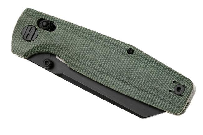 Afbeelding voor Bestech Slasher BG56B-2 Blackwash D2, Green Micarta, zakmes