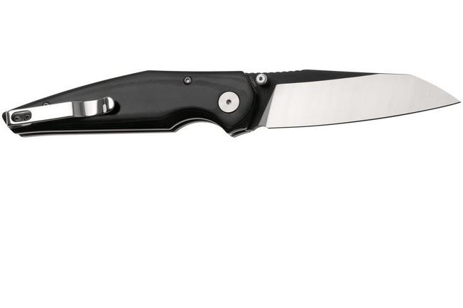 Afbeelding voor Bestech Snakebird BG58B Satin Black PVD 14C28N, Black Micarta, zakmes