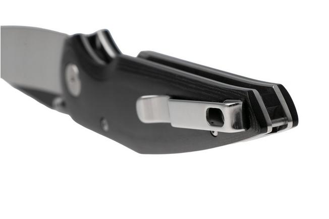 Afbeelding voor Bestech Snakebird BG58B Satin Black PVD 14C28N, Black Micarta, zakmes