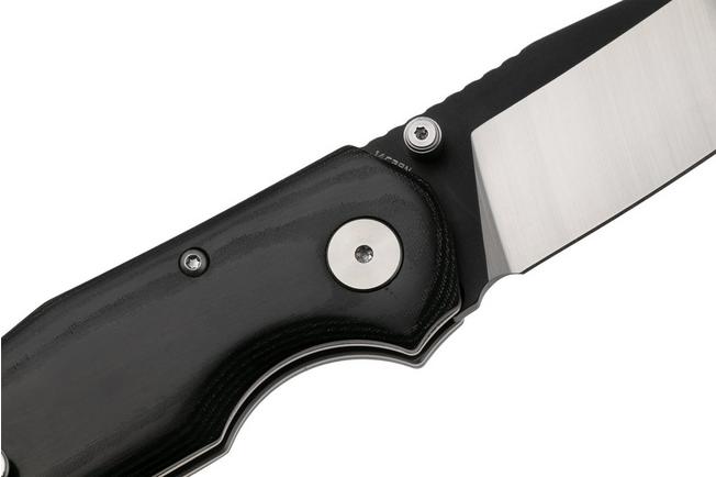 Afbeelding voor Bestech Snakebird BG58B Satin Black PVD 14C28N, Black Micarta, zakmes