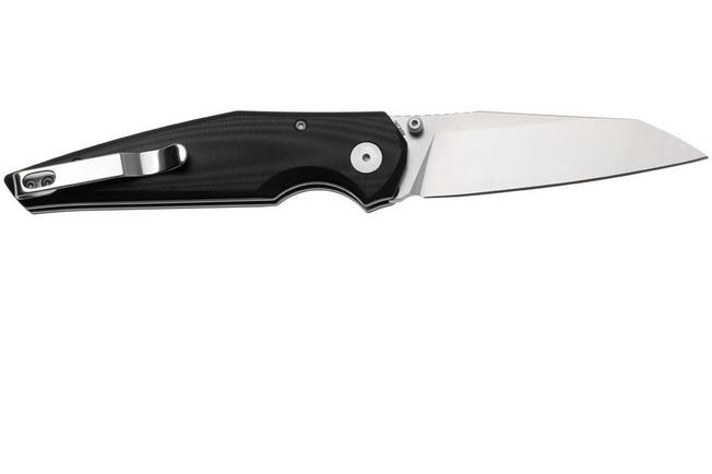 Afbeelding voor Bestech Snakebird BG58C Stonewash  Satin 14C28N, Black G10, zakmes