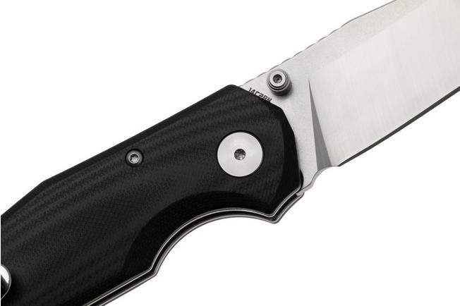 Afbeelding voor Bestech Snakebird BG58C Stonewash  Satin 14C28N, Black G10, zakmes