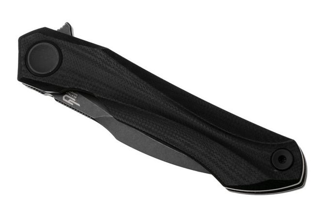 Afbeelding voor Bestech Ivy BG59E Blackwash 14C28N, Black G10, zakmes, Ostap Hel design