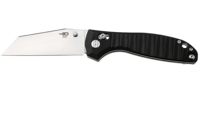Afbeelding voor Bestech Liger BG61A Satin D2, Black G10, zakmes, Keanu Alfaro design