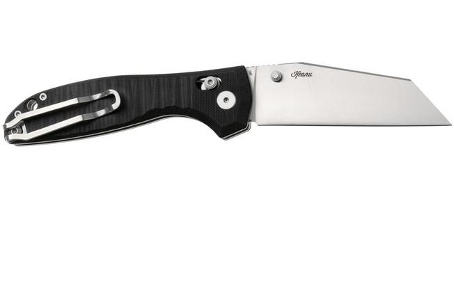 Afbeelding voor Bestech Liger BG61A Satin D2, Black G10, zakmes, Keanu Alfaro design
