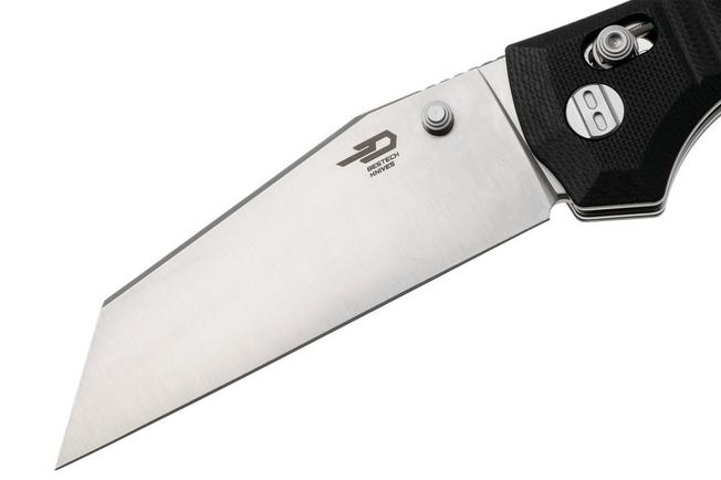 Afbeelding voor Bestech Liger BG61A Satin D2, Black G10, zakmes, Keanu Alfaro design