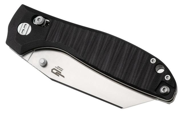 Afbeelding voor Bestech Liger BG61A Satin D2, Black G10, zakmes, Keanu Alfaro design