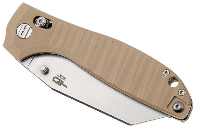 Afbeelding voor Bestech Liger BG61C Stonewash D2, Beige G10, zakmes, Keanu Alfaro design