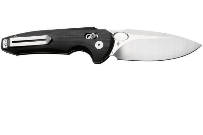 Afbeelding voor Bestech Noctar BG66A Satin 14C28N, Black G10, zakmes, Grzegorz Grabarski design