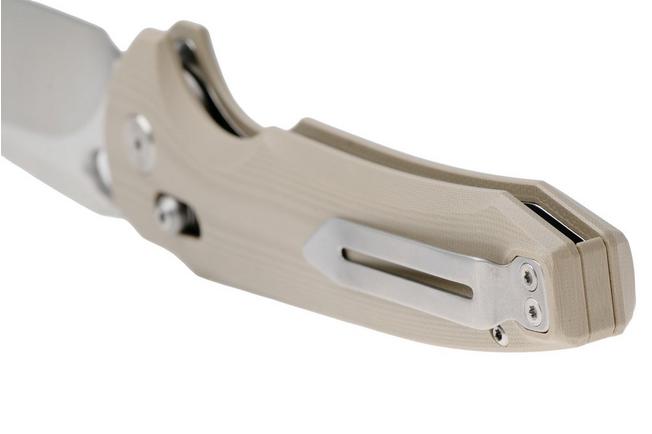 Afbeelding voor Bestech Noctar BG66C Satin 14C28N, Khaki G10, zakmes, Grzegorz Grabarski design