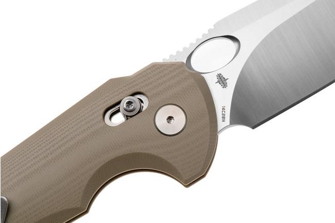 Afbeelding voor Bestech Noctar BG66C Satin 14C28N, Khaki G10, zakmes, Grzegorz Grabarski design