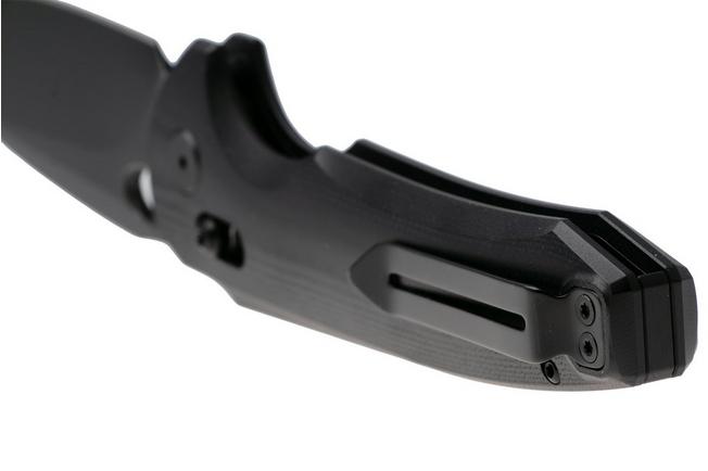 Afbeelding voor Bestech Noctar BG66H Blackwash 14C28N, Black G10, zakmes, Grzegorz Grabarski design