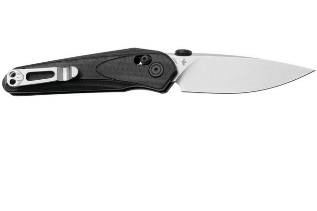 Afbeelding voor Bestech Mothus BG67A PVD 14C28N, Carbonfiber Pattern G10, zakmes, Kombou design