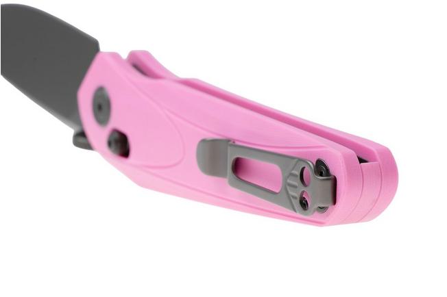 Afbeelding voor Bestech Mothus BG67E Gray PVD 14C28N, Pink G10, zakmes, Kombou design