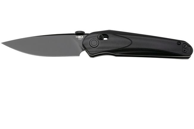 Afbeelding voor Bestech Mothus BG67G PVD 14C28N, Black G10, zakmes, Kombou design