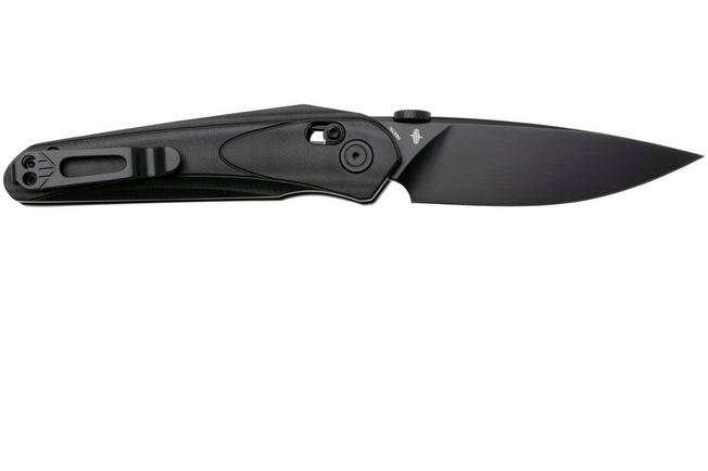 Afbeelding voor Bestech Mothus BG67G PVD 14C28N, Black G10, zakmes, Kombou design