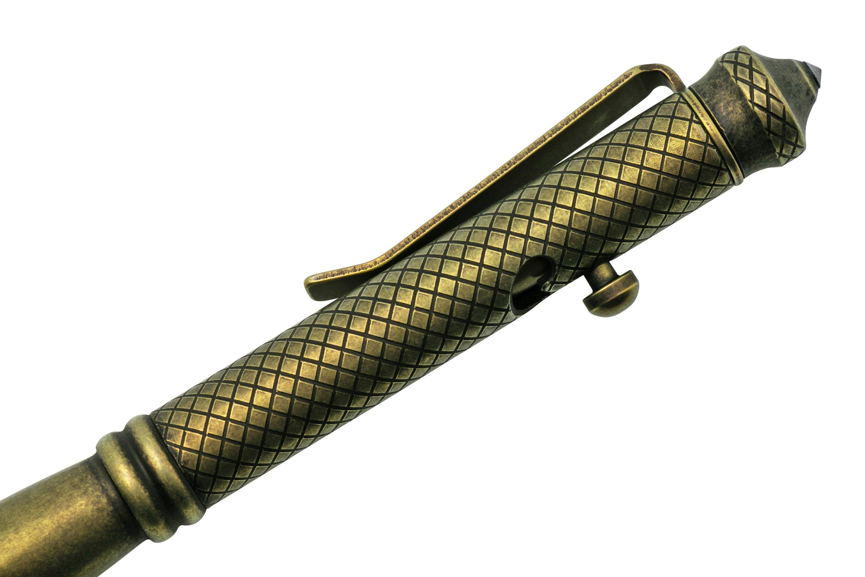 Bestechman Scribe BM17D Bronze Black Titanium Stonewashed, tactical pen ...