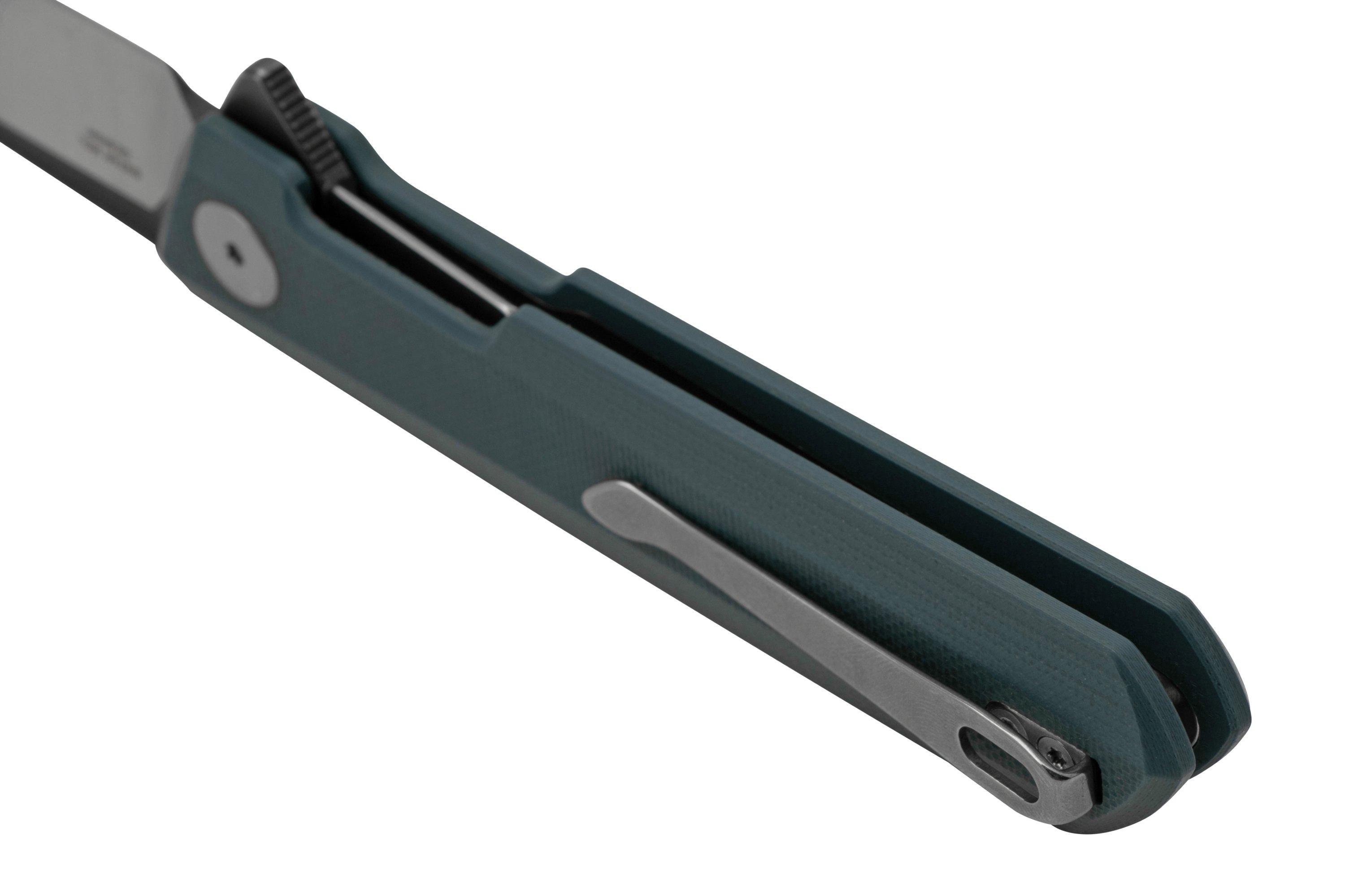 Bestechman Dundee BMK01F Grey G10, Satin D2 And Dark Coating, pocket ...