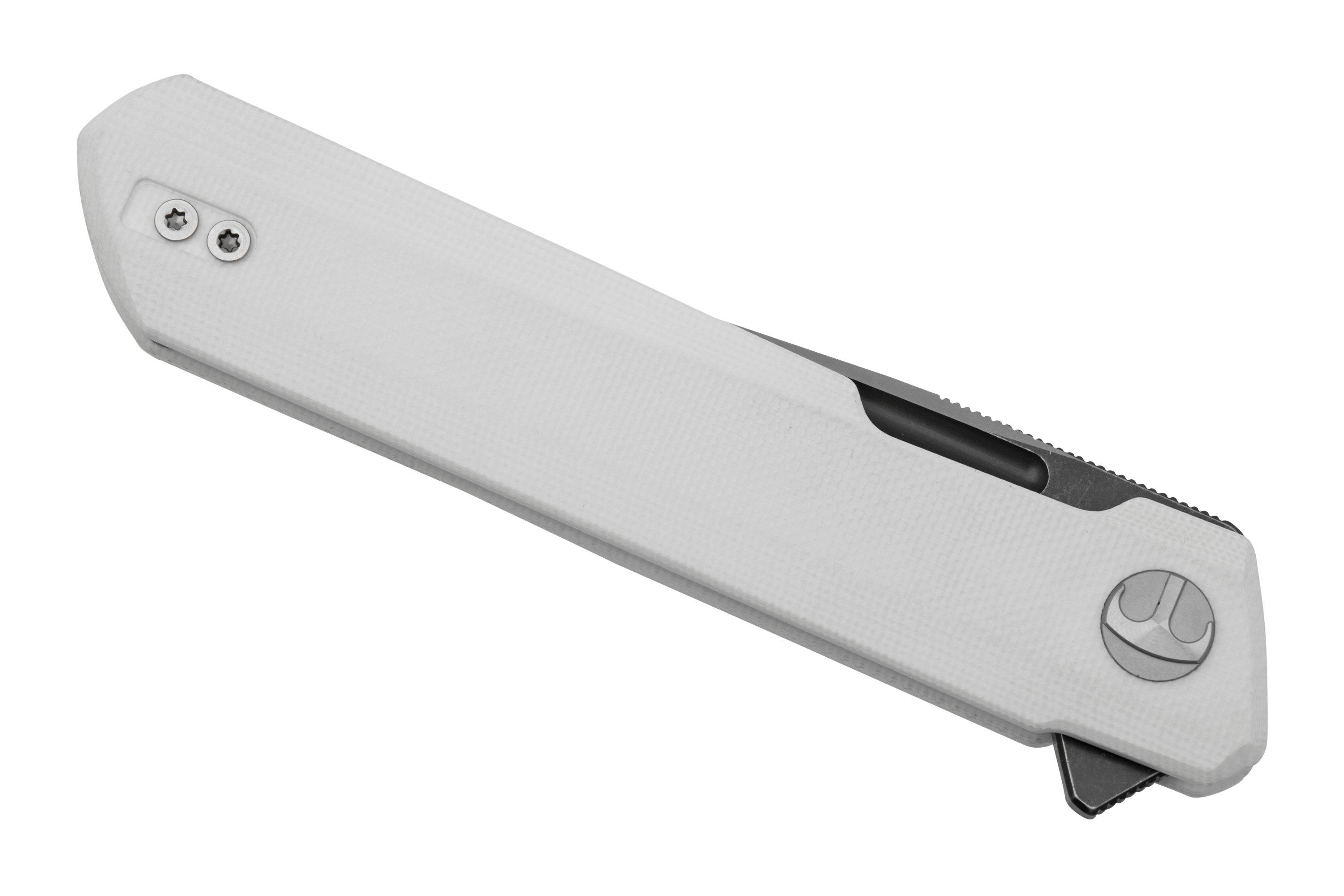 Bestechman Dundee BMK01G, White G10, Satin D2, Taschenmesser Ostap Hel ...