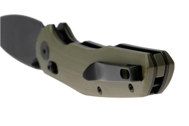 Afbeelding voor Bestechman Ronan BMK02G Blackwash 14C28N, OD Green G10, zakmes