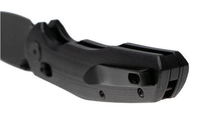 Afbeelding voor Bestechman Ronan BMK02N Blackwash 14C28N, Black G10, zakmes
