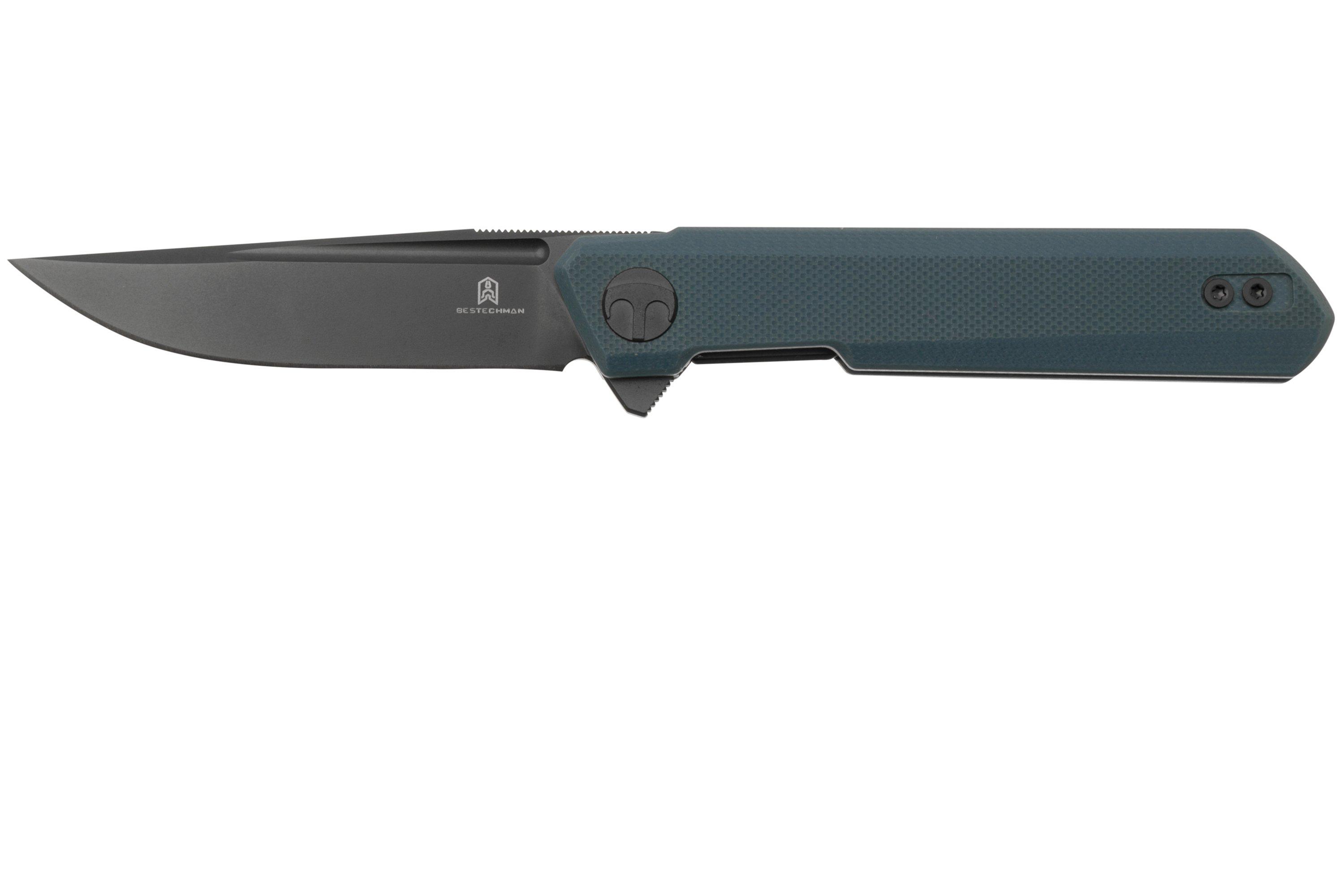 Bestechman Mini Dundee BMK03F Grey PVD Grey G10, Taschenmesser, Ostap ...
