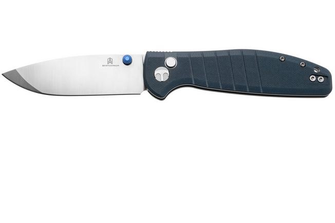 Afbeelding voor Bestechman Goodboy BMK04I Satin D2, Grey G10, zakmes, Keanu Alfaro design