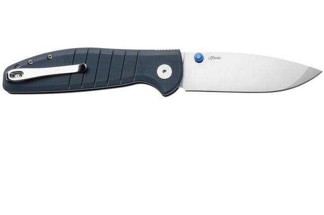 Afbeelding voor Bestechman Goodboy BMK04I Satin D2, Grey G10, zakmes, Keanu Alfaro design
