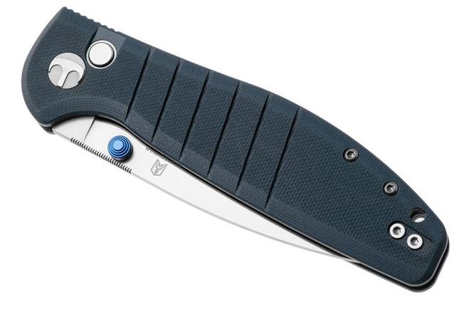 Afbeelding voor Bestechman Goodboy BMK04I Satin D2, Grey G10, zakmes, Keanu Alfaro design