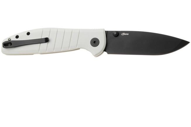 Bild für Bestechman Goodboy BMK04J Black PVD D2, White G10, Taschenmesser, Keanu Alfaro Design