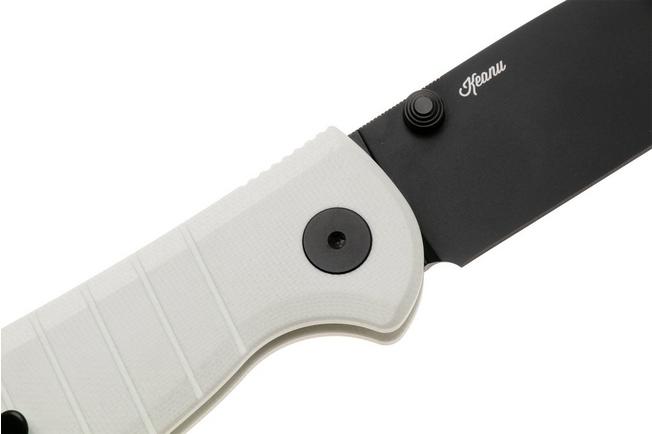 Bild für Bestechman Goodboy BMK04J Black PVD D2, White G10, Taschenmesser, Keanu Alfaro Design