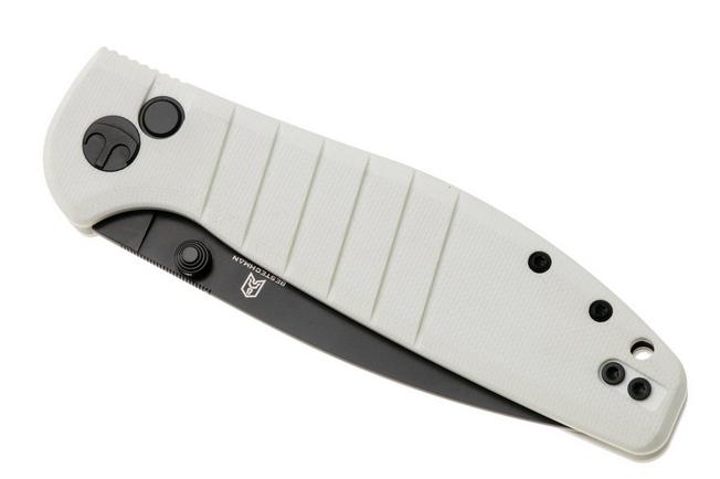 Bild für Bestechman Goodboy BMK04J Black PVD D2, White G10, Taschenmesser, Keanu Alfaro Design