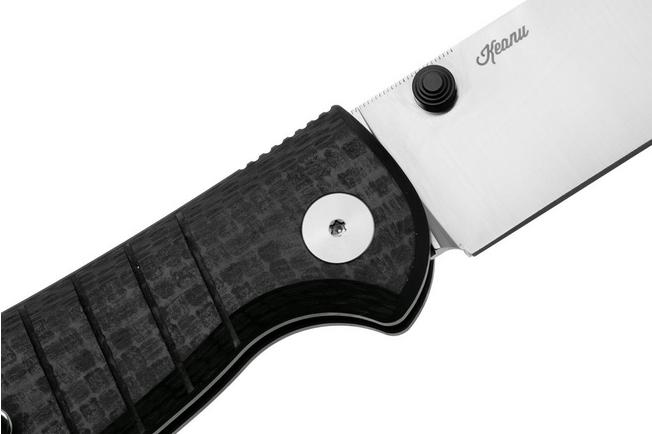 Afbeelding voor Bestechman Goodboy BMK04K Satin D2, Black G10, zakmes, Keanu Alfaro design