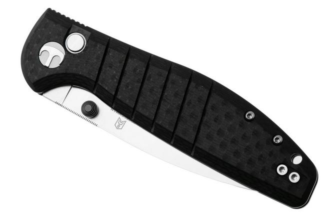 Afbeelding voor Bestechman Goodboy BMK04K Satin D2, Black G10, zakmes, Keanu Alfaro design