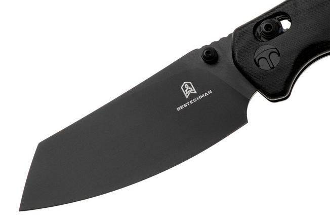 Bild für Bestechman Cicada's Wing BMK06-C-6 PVD 10Cr15MoV, Black G10, Taschenmesser