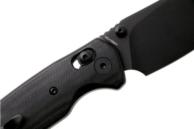 Bild für Bestechman Cicada's Wing BMK06-C-6 PVD 10Cr15MoV, Black G10, Taschenmesser
