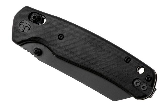 Bild für Bestechman Cicada's Wing BMK06-C-6 PVD 10Cr15MoV, Black G10, Taschenmesser